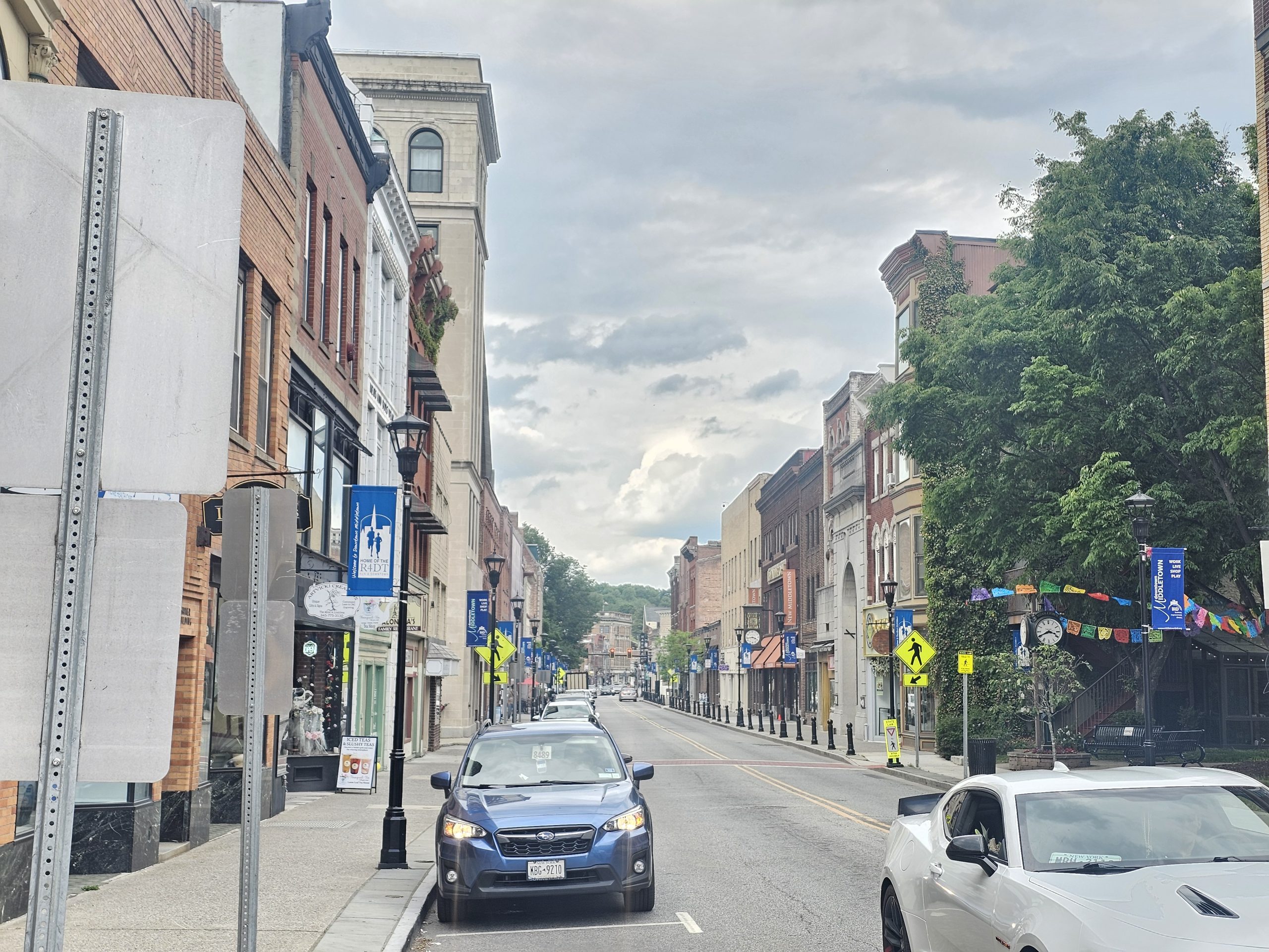 of Downtown Middletown NY.